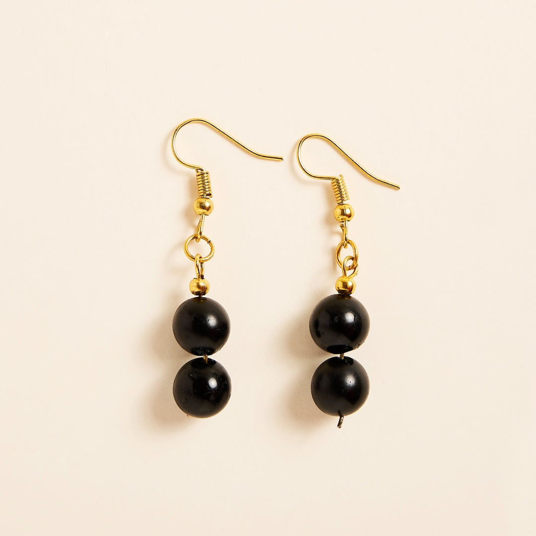 Boucles d'Oreilles Tourmaline