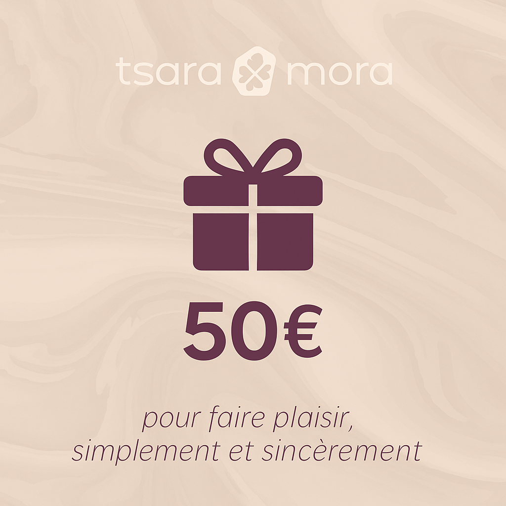 Carte Cadeau Tsara Mora