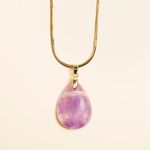 Collier Pendentif Améthyste