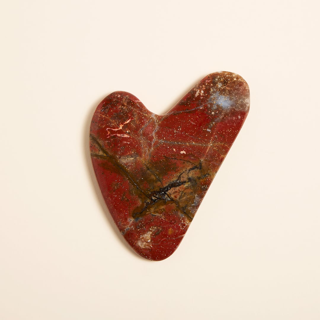 Gua Sha Jaspe Rouge