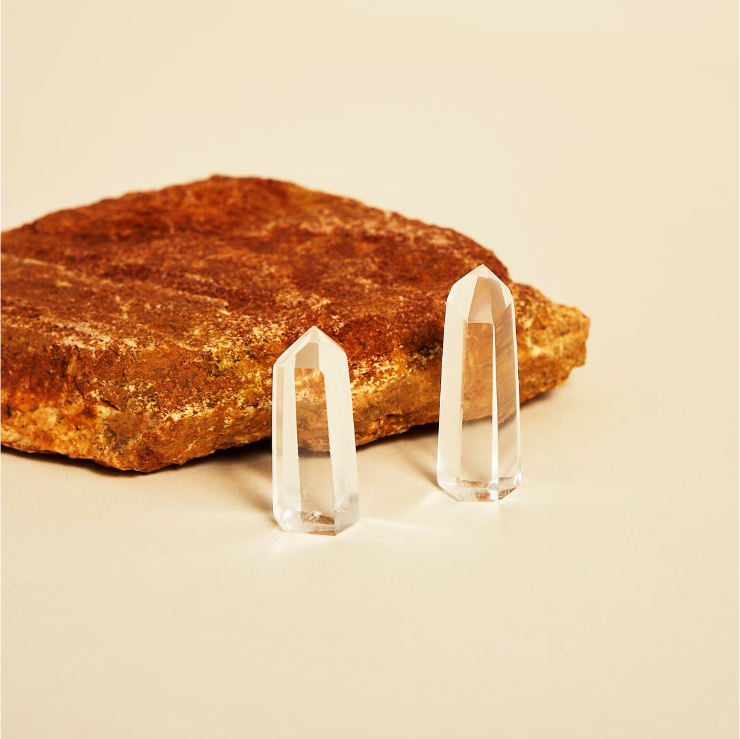 Pointe Cristal de Roche – Lot de 2 pièces