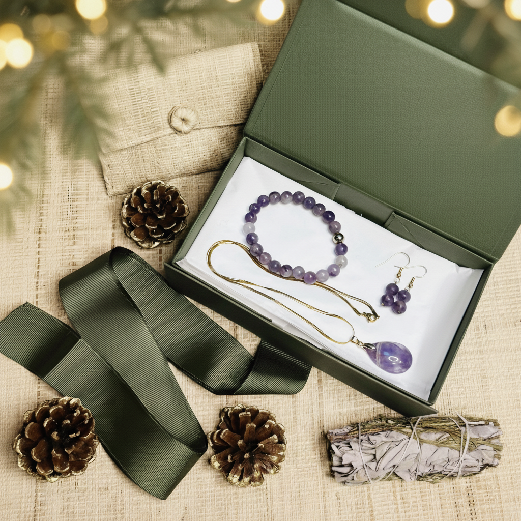 Pack parure complète Améthyste