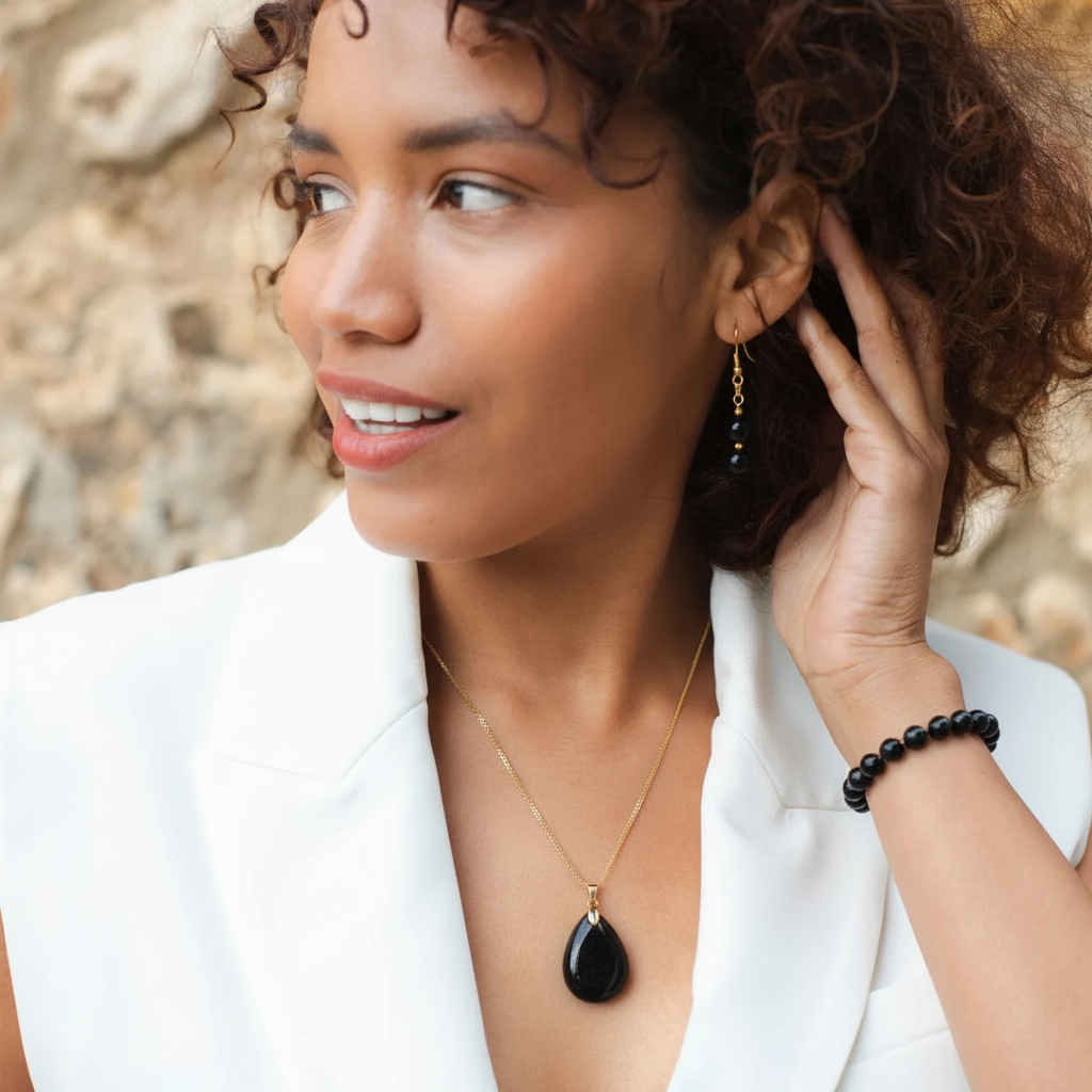 Pack parure complète Tourmaline